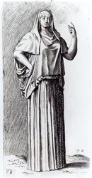 Vestalin, ca. 1653